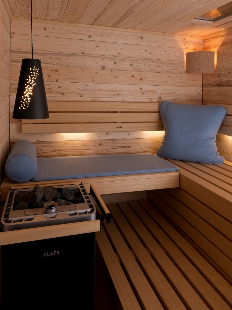 Freuen Sie sich auf die ursprüngliche Finnische Sauna. © KLAFS GmbH & Co. KG